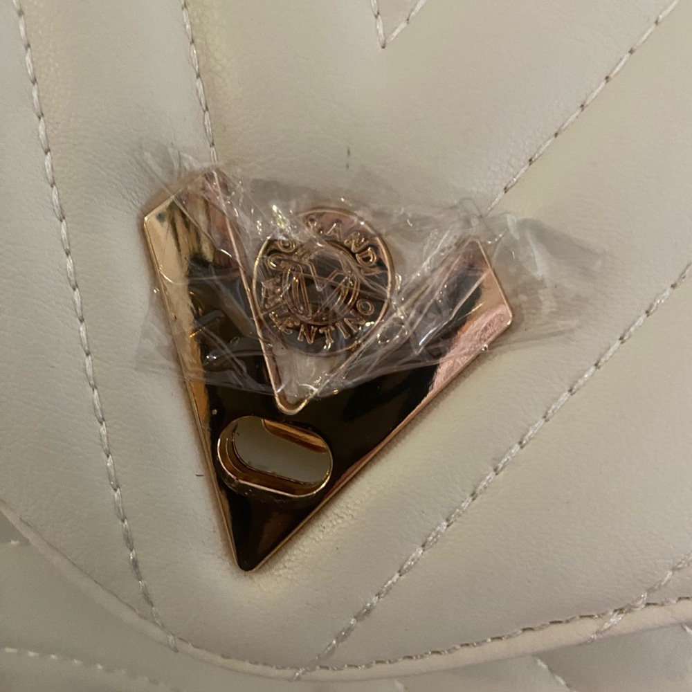 NWT Valentino Orlandoi White Quilted Cross Body - Picture 4 of 9